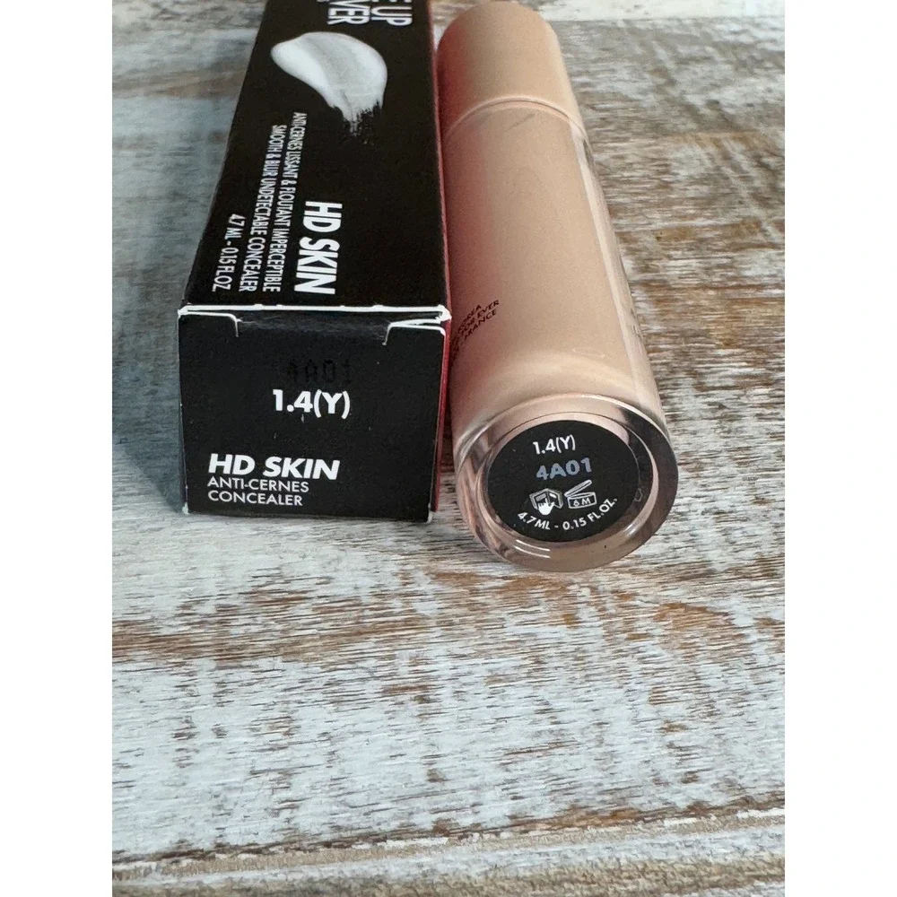 Make Up For Ever HD Skin Concealer 1.4(Y) Warm Beige New MSRP $33